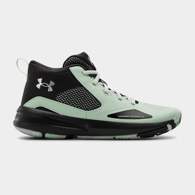 Under Armour Lockdown 5 - Chlapcenske Basketbalove Topanky - Modre/Čierne Nachový